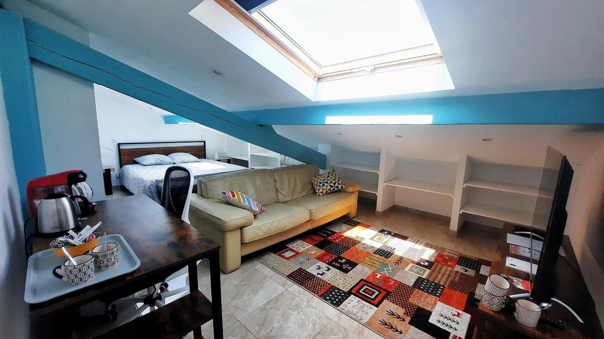 Chambre Double avec Salle de Bains Privative Extérieure